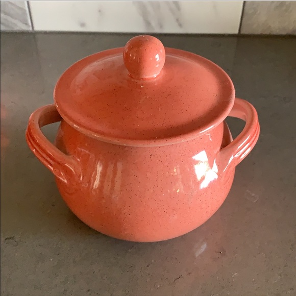 De Silva Pot Bowl Set Terracotta Ceramic - Picture 3 of 6